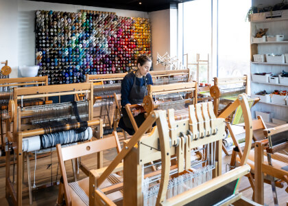 Textiles class by Freeweaver Studio