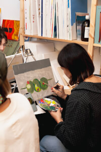 Painting class by Fresco Art