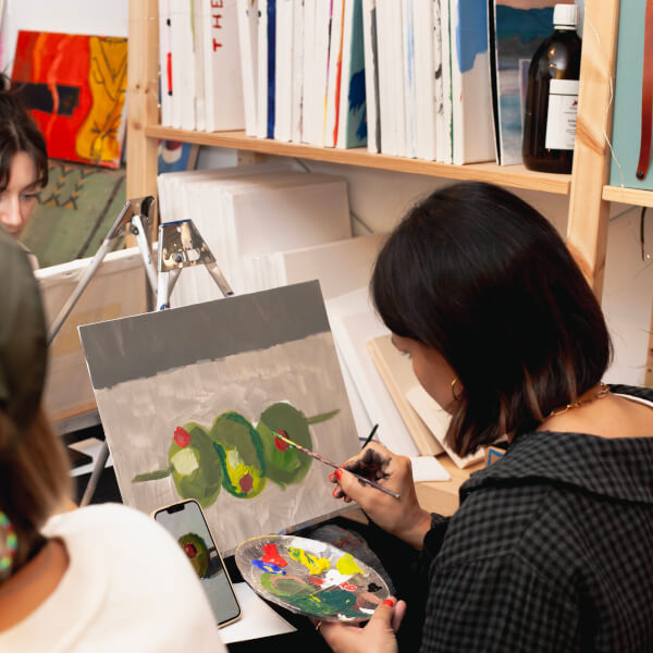 Painting class by Fresco Art