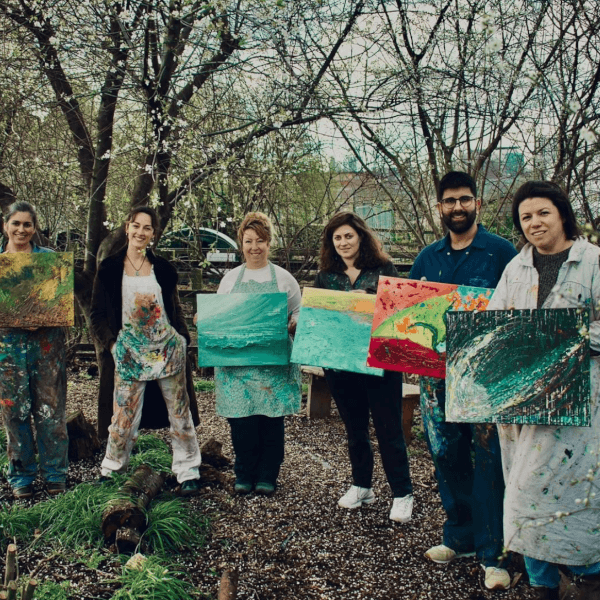 Painting class by Georgie Mason Art Studio