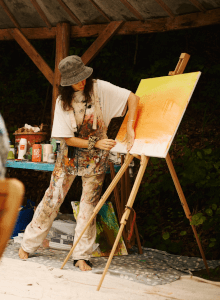 Painting class by Georgie Mason Art Studio