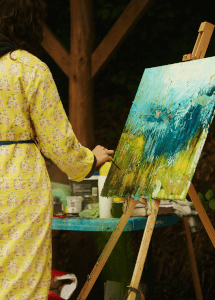 Painting class by Georgie Mason Art Studio