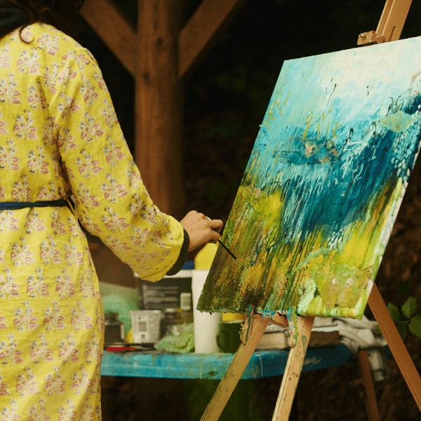 Painting class by Georgie Mason Art Studio