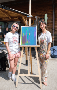 Painting class by Georgie Mason Art Studio