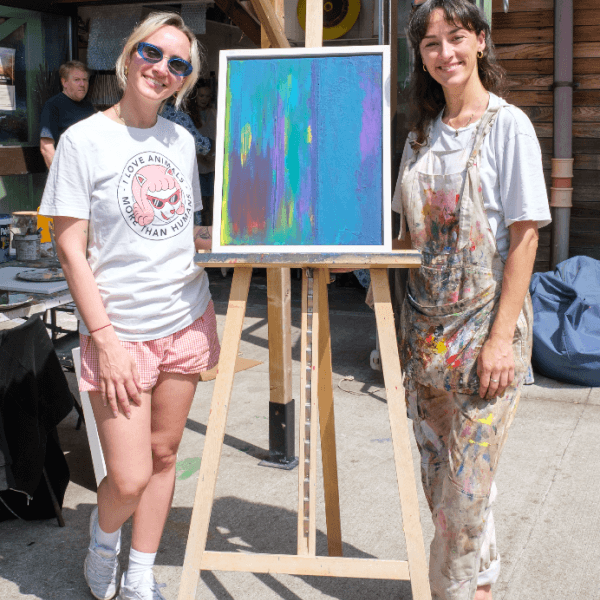 Painting class by Georgie Mason Art Studio