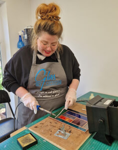 Glass and Mosaic class by Glass By Design