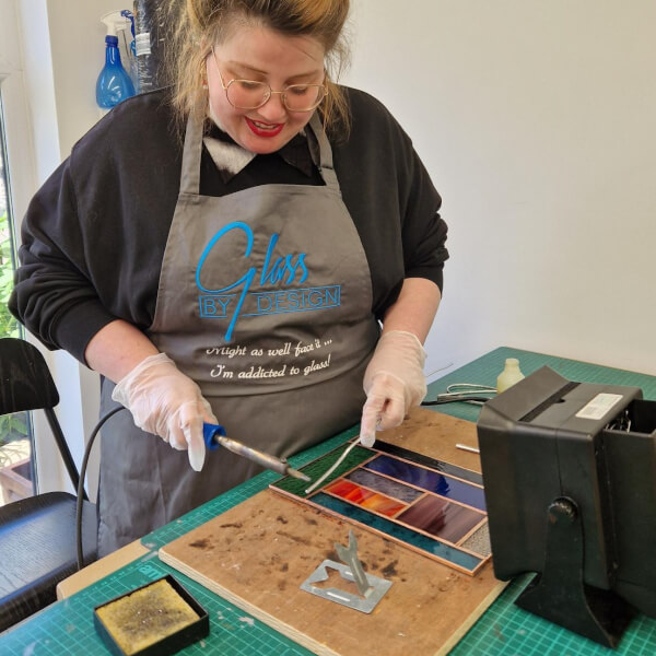 Glass and Mosaic class by Glass By Design