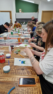 Glass and Mosaic class by Glass By Design