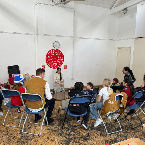 Photo from a Han Arts Education workshop