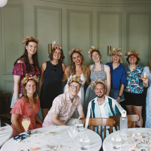 Kokedama class by Hana Flowers London