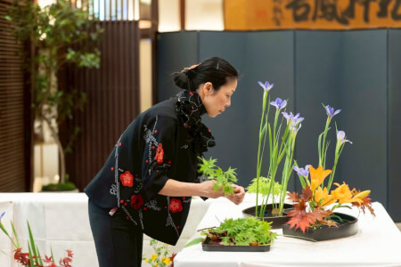 Floristry class by Hanaikebito