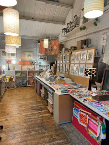 Textiles class by Helen Rawlinson