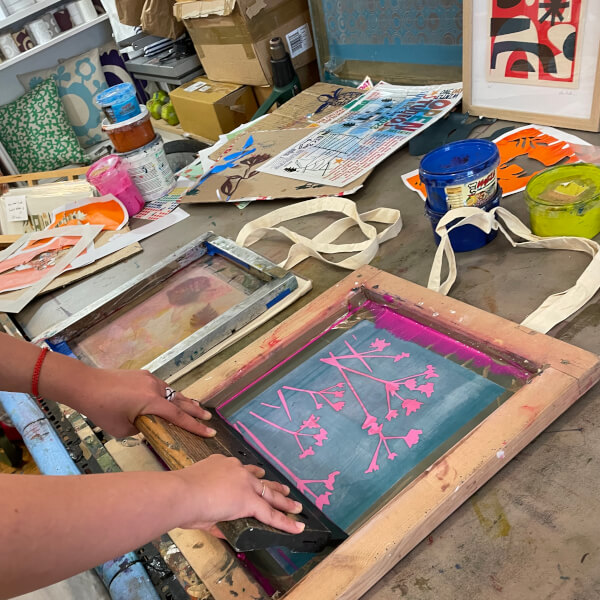 Textiles classes, Stoke Newington