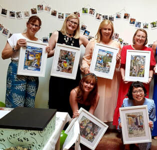 Paper Craft and Ink course