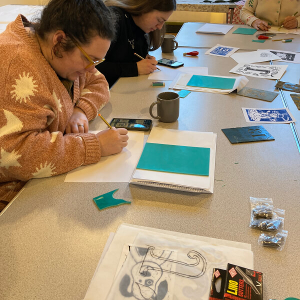 Photo from a Jess Sully workshop