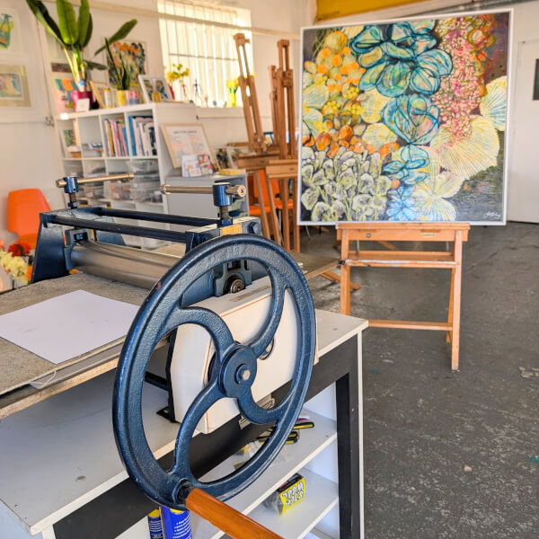 Photo from a Jo Morley Studio workshop