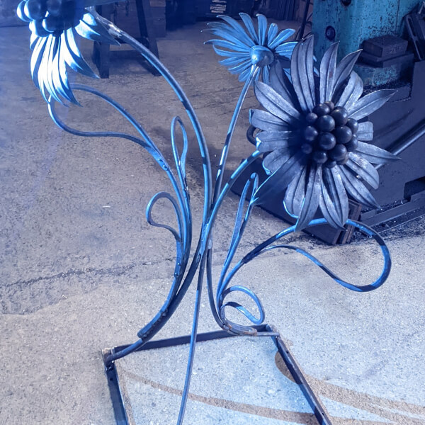Photo from a Kelly Burton Artist Blacksmith workshop