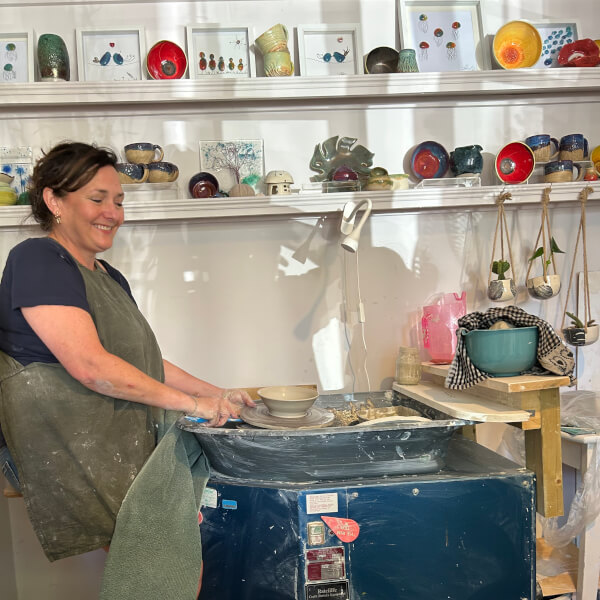 Pottery class by Kiln House Arts