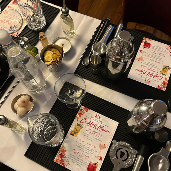 Photo from a K’s Cocktails workshop
