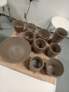 Pottery class by Land Wave Studio