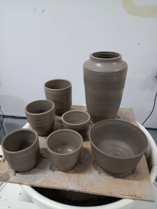 Pottery class by Land Wave Studio