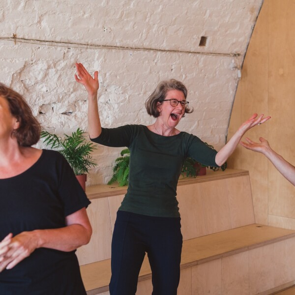 Photo from a Laugh for Success workshop