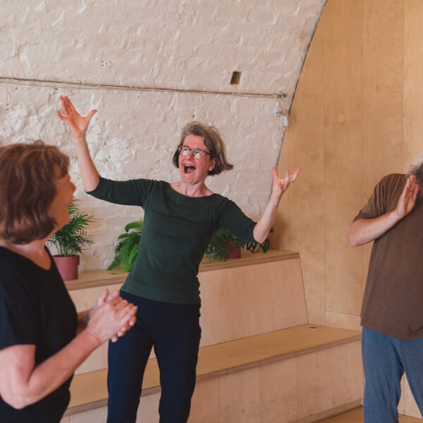 Photo from a Laugh for Success workshop