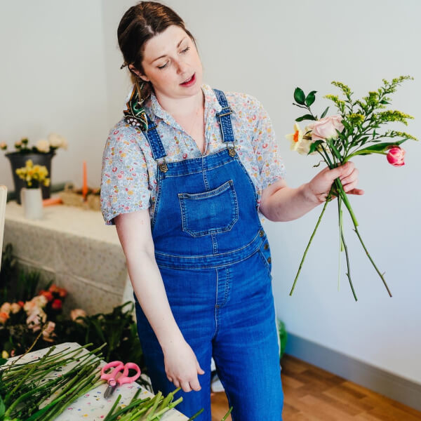 Photo from a Lauren Alexander Blooms workshop