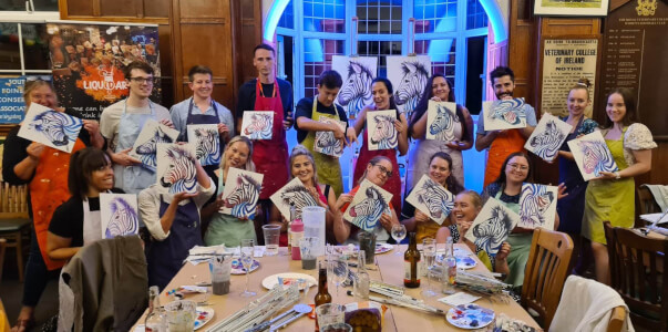 Painting class by Liquid Art