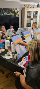 Painting class by Liquid Art