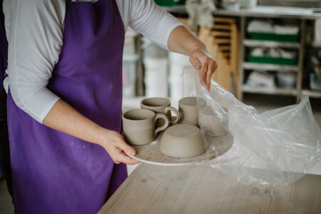 Pottery class by Louise Crookenden-Johnson Ceramics