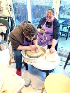 Pottery class by Louise Crookenden-Johnson Ceramics