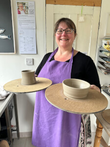 Pottery class by Louise Crookenden-Johnson Ceramics