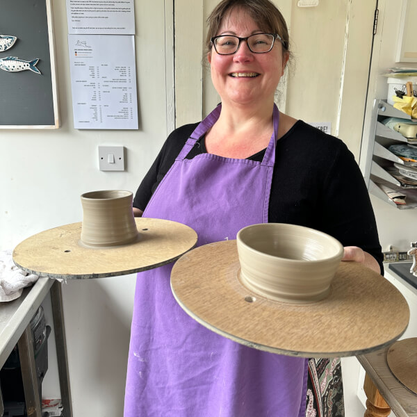 Pottery class by Louise Crookenden-Johnson Ceramics