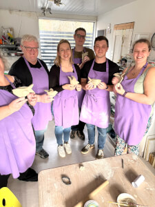 Pottery class by Louise Crookenden-Johnson Ceramics