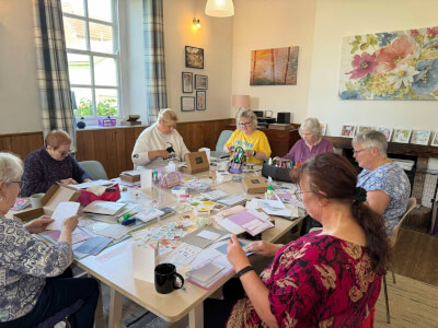 Paper Craft and Ink class by Lou's Colourful Crafts