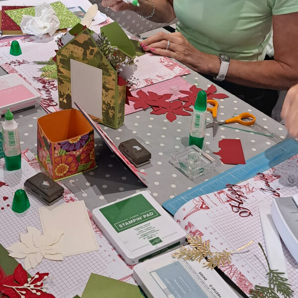 Paper Craft and Ink class by Lou's Colourful Crafts