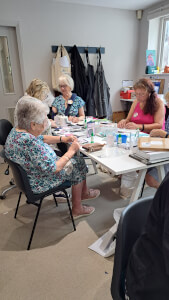 Paper Craft and Ink class by Lou's Colourful Crafts