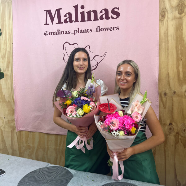 Floristry class by Malinasdesign