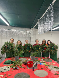 Floristry class by Malinasdesign