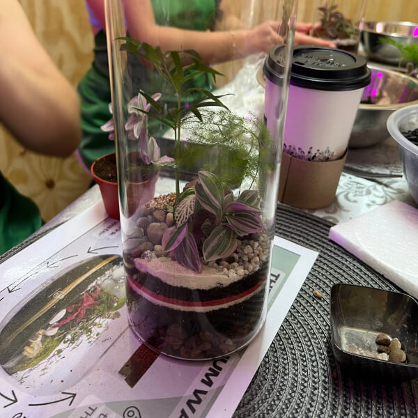 Floristry class by Malinasdesign