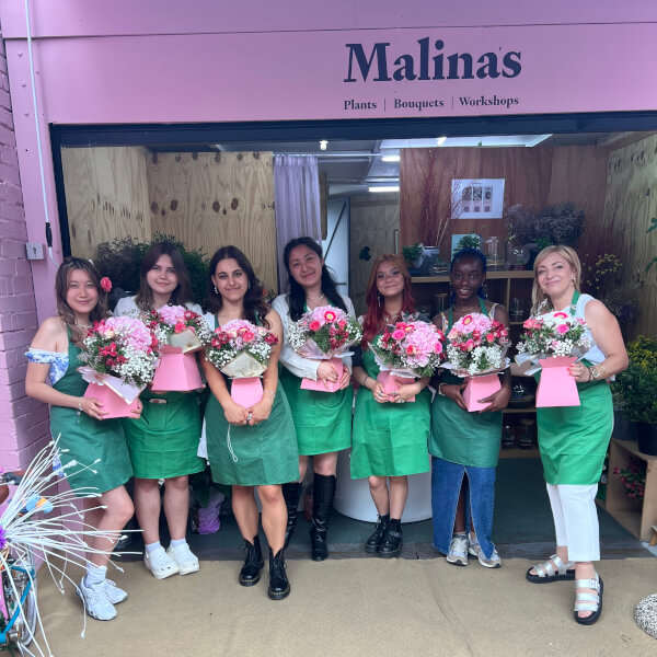 Floristry class by Malinasdesign