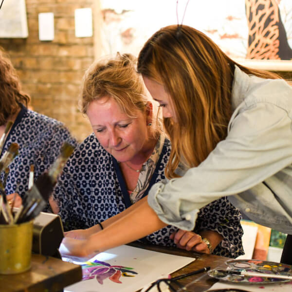 Photo from a MasterPeace Creative Studios workshop