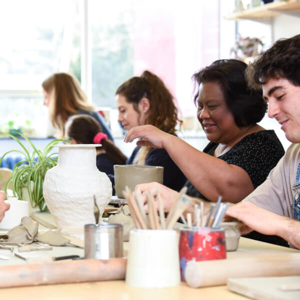 Pottery class by Maxability