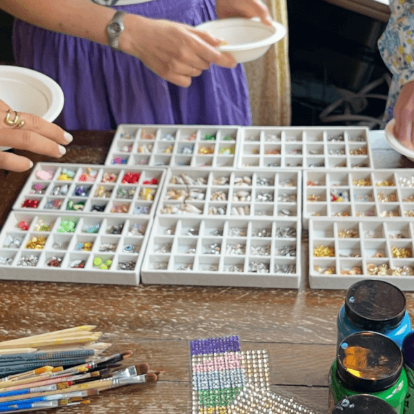 Photo from a My Trove Jewels workshop