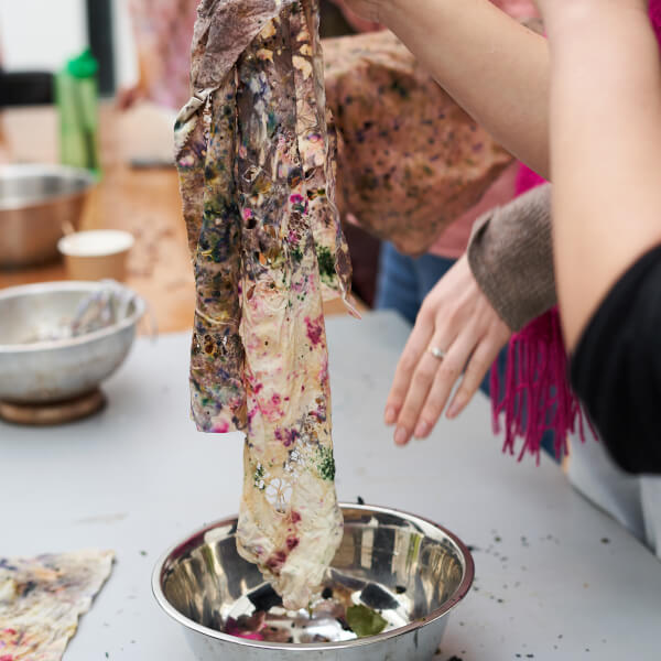 Textiles class by Natural Dyeing Laboratory