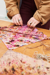 Textiles class by Natural Dyeing Laboratory