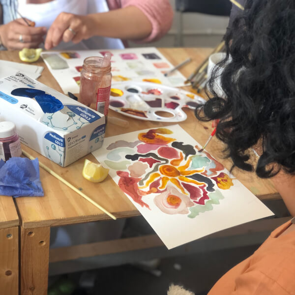 Textiles class by Natural Dyeing Laboratory