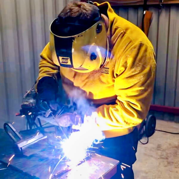 Photo from a Newport Wrought Ironwork workshop