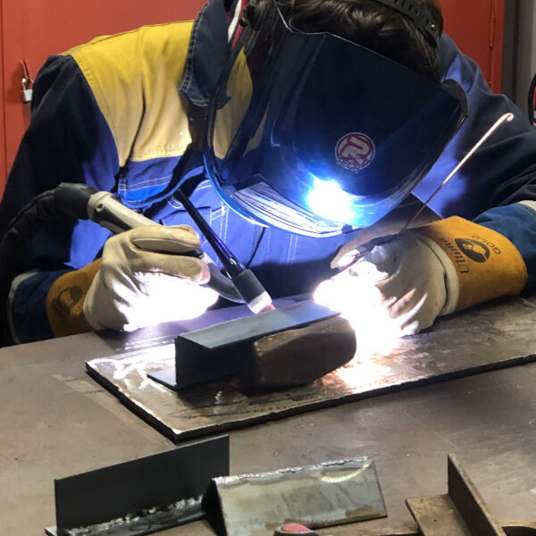 Photo from a Newport Wrought Ironwork workshop